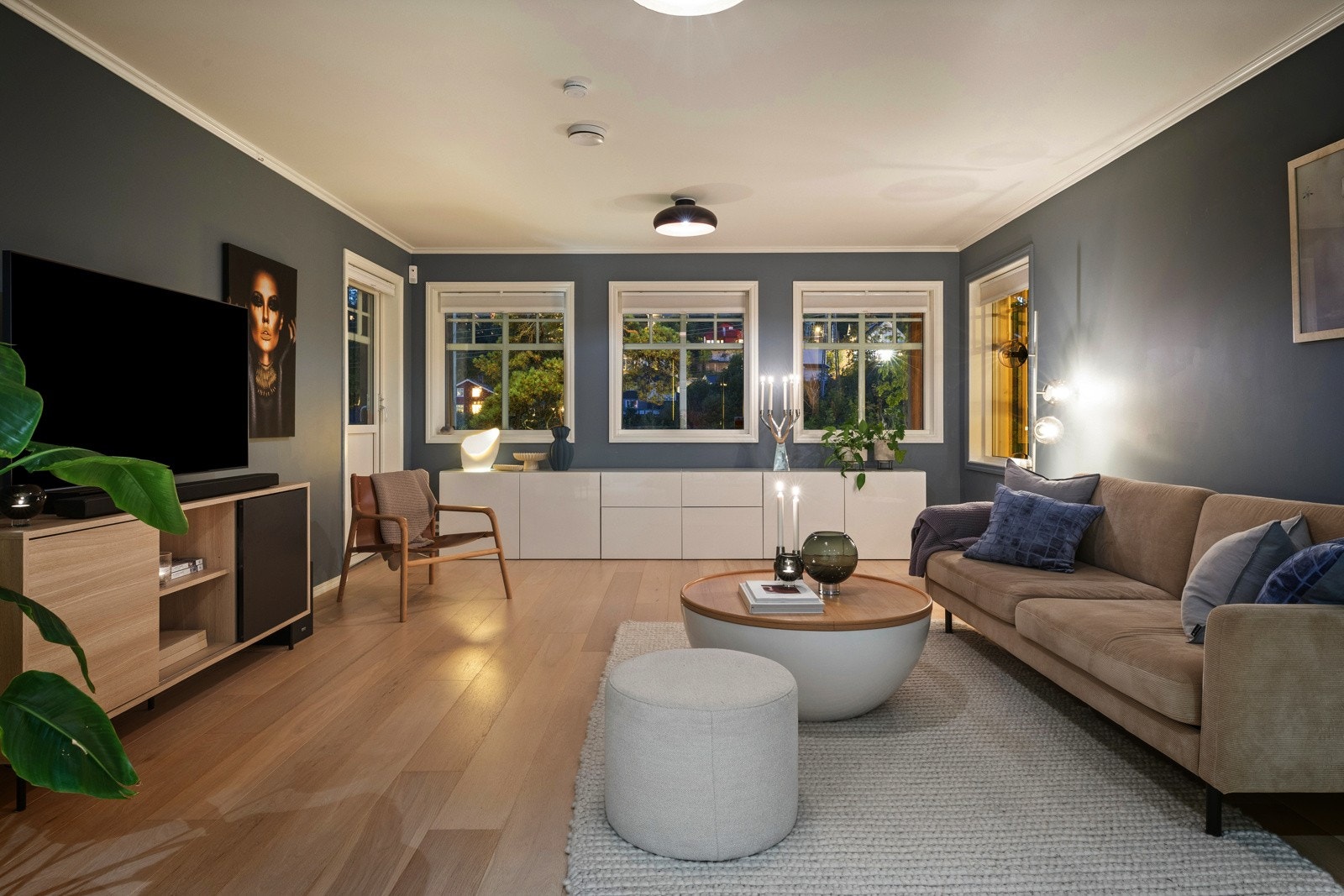 Kveldsstemning Galleribilde