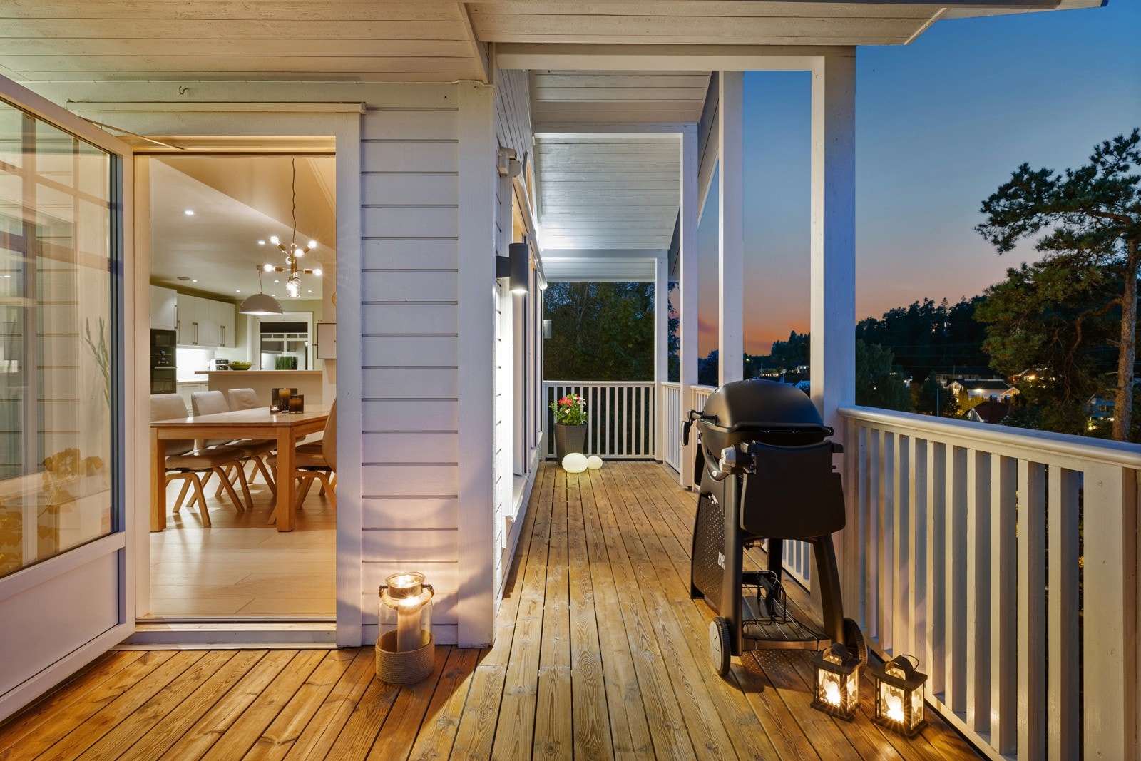 Kveldsstemning Galleribilde