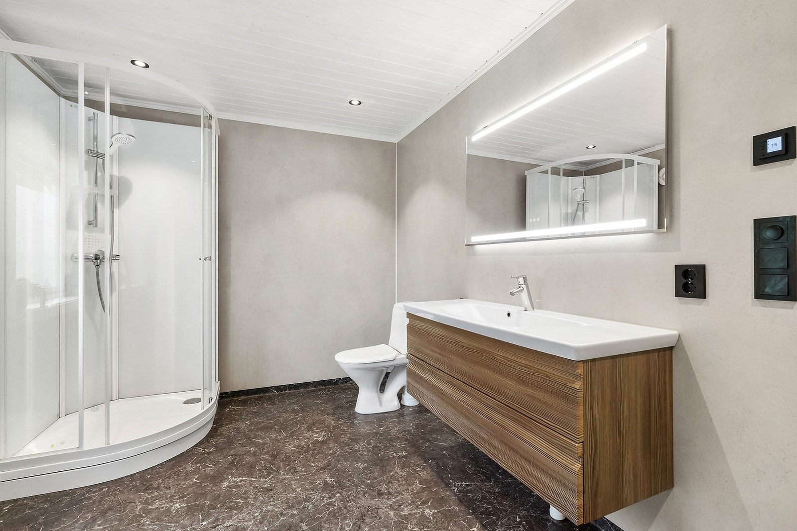 Romslig bad Galleribilde