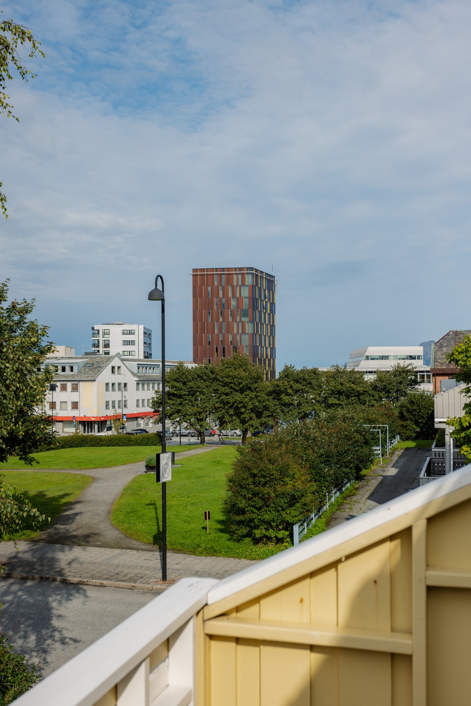 Utsikt nedover mot nord Galleribilde