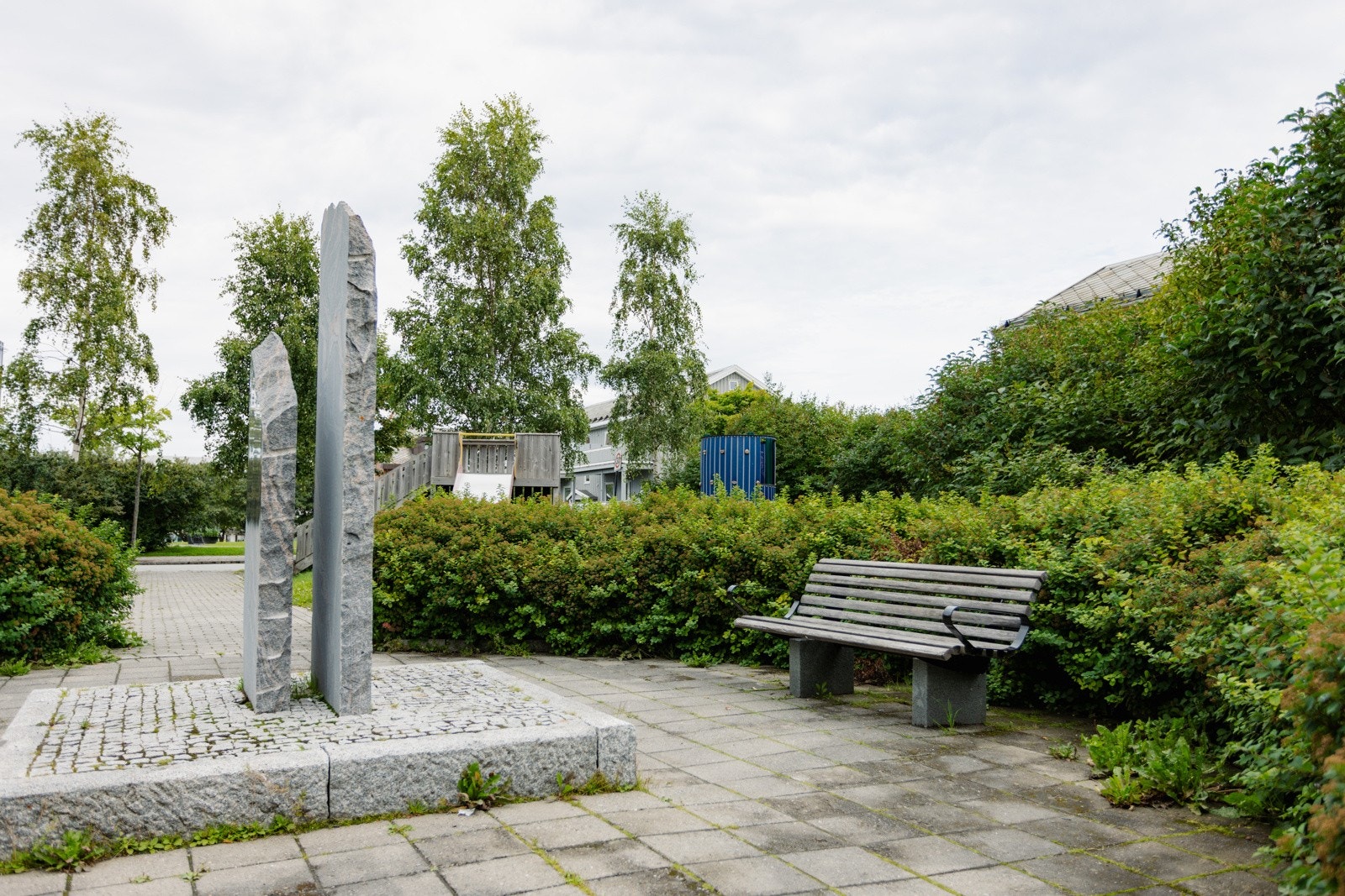 Flott offentlig park rett utenfor døren Galleribilde