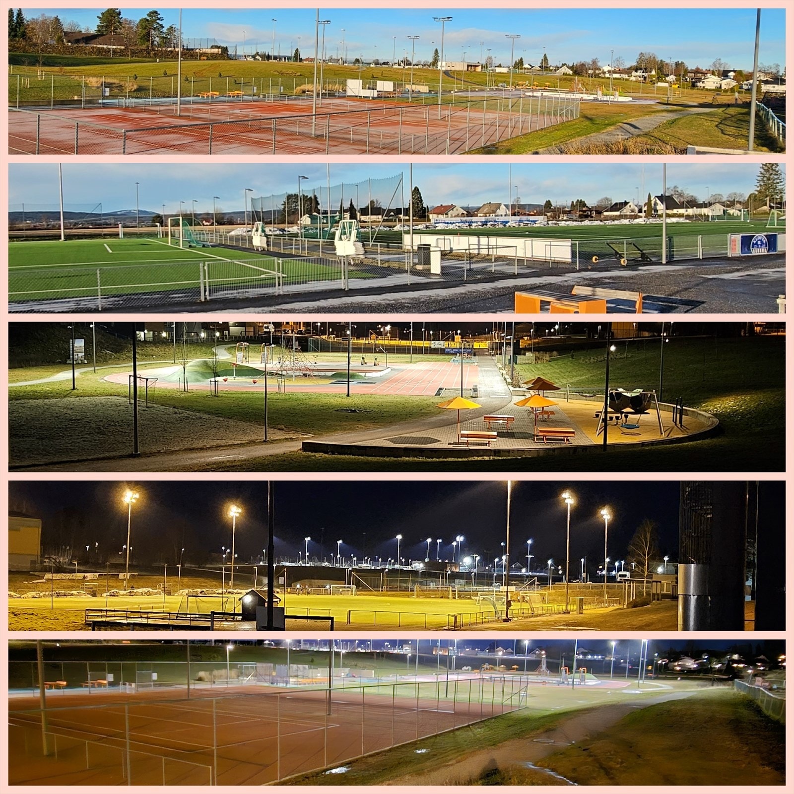 Nye idrettsanlegget som ligger i Bakkedalen på Kløfta. Galleribilde