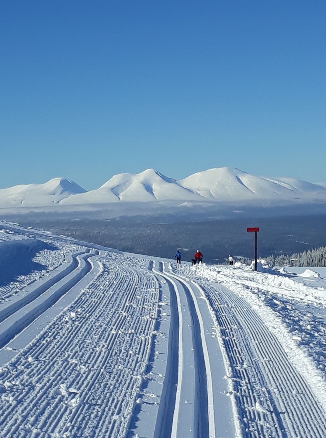 Noen foretrekker å lange ut i en superløype...
foto: Marit Øvre Galleribilde