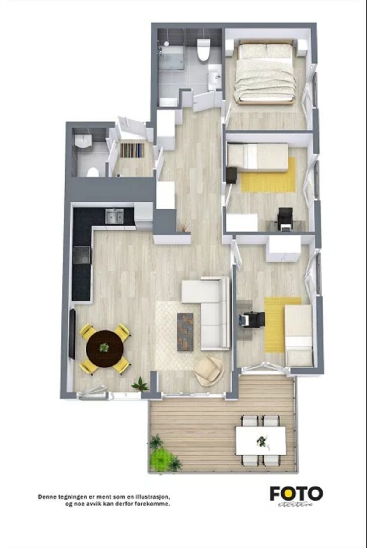 Planløsning. Galleribilde