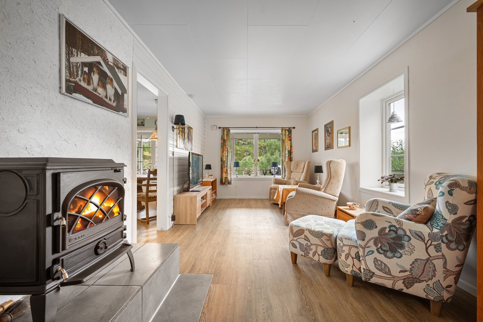 Del av stuen Galleribilde