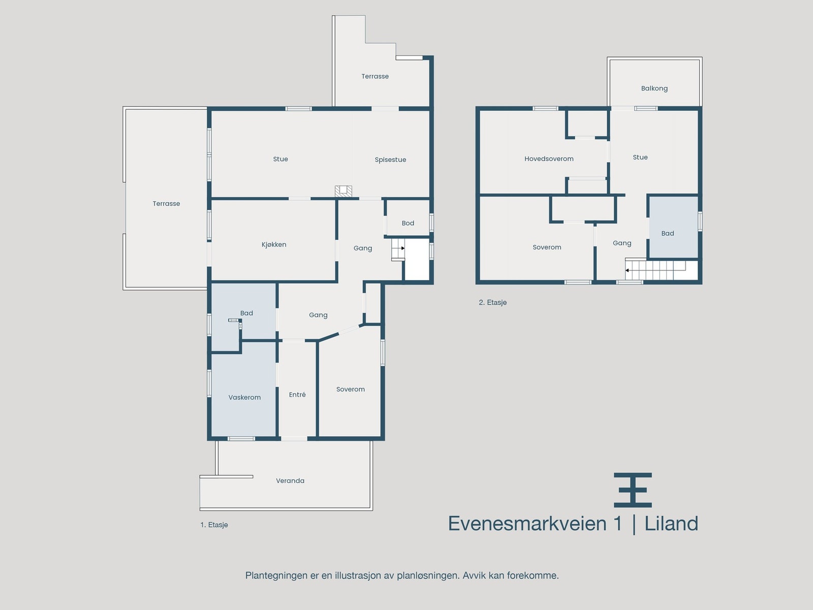 Plantegninger samlet Galleribilde