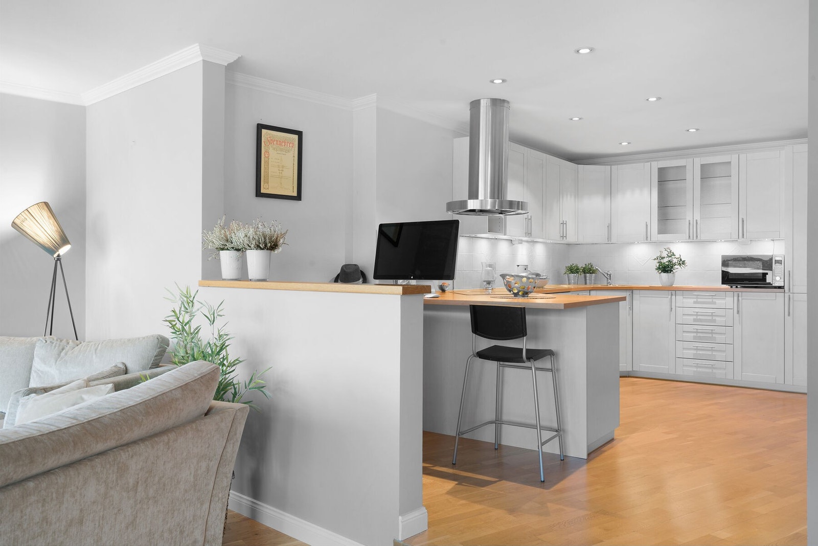 Kontorkrok. Galleribilde