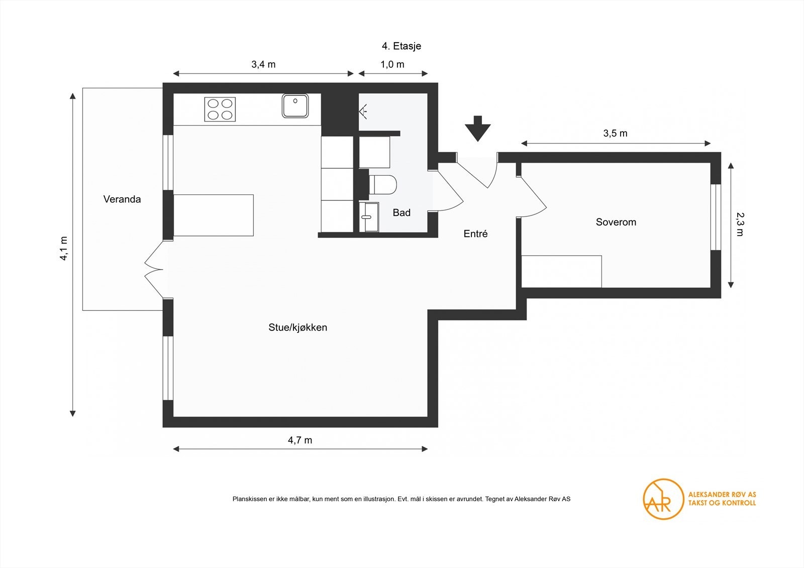 Plantegning. Galleribilde