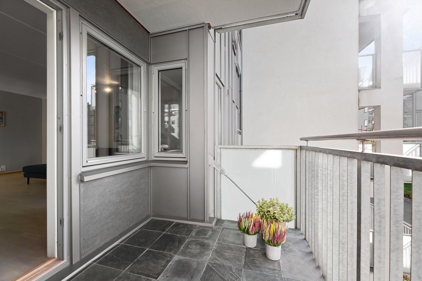Begge balkongene er overbygget Galleribilde