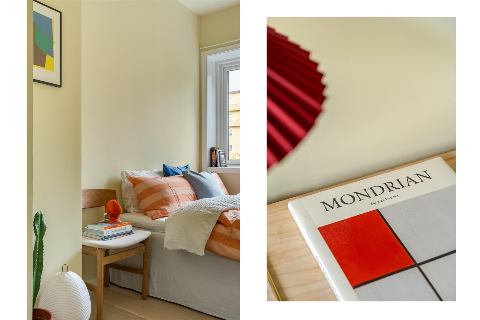 Det er også nytt parkettgulv på soverommet, samt nye vegger og listverk. Galleribilde