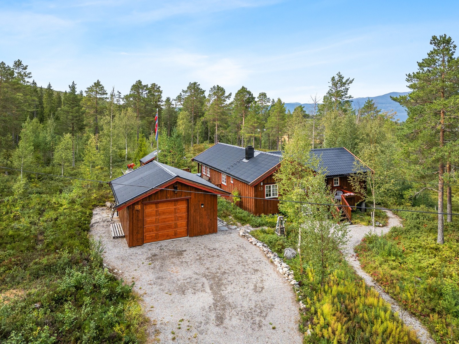 Dronefoto Galleribilde