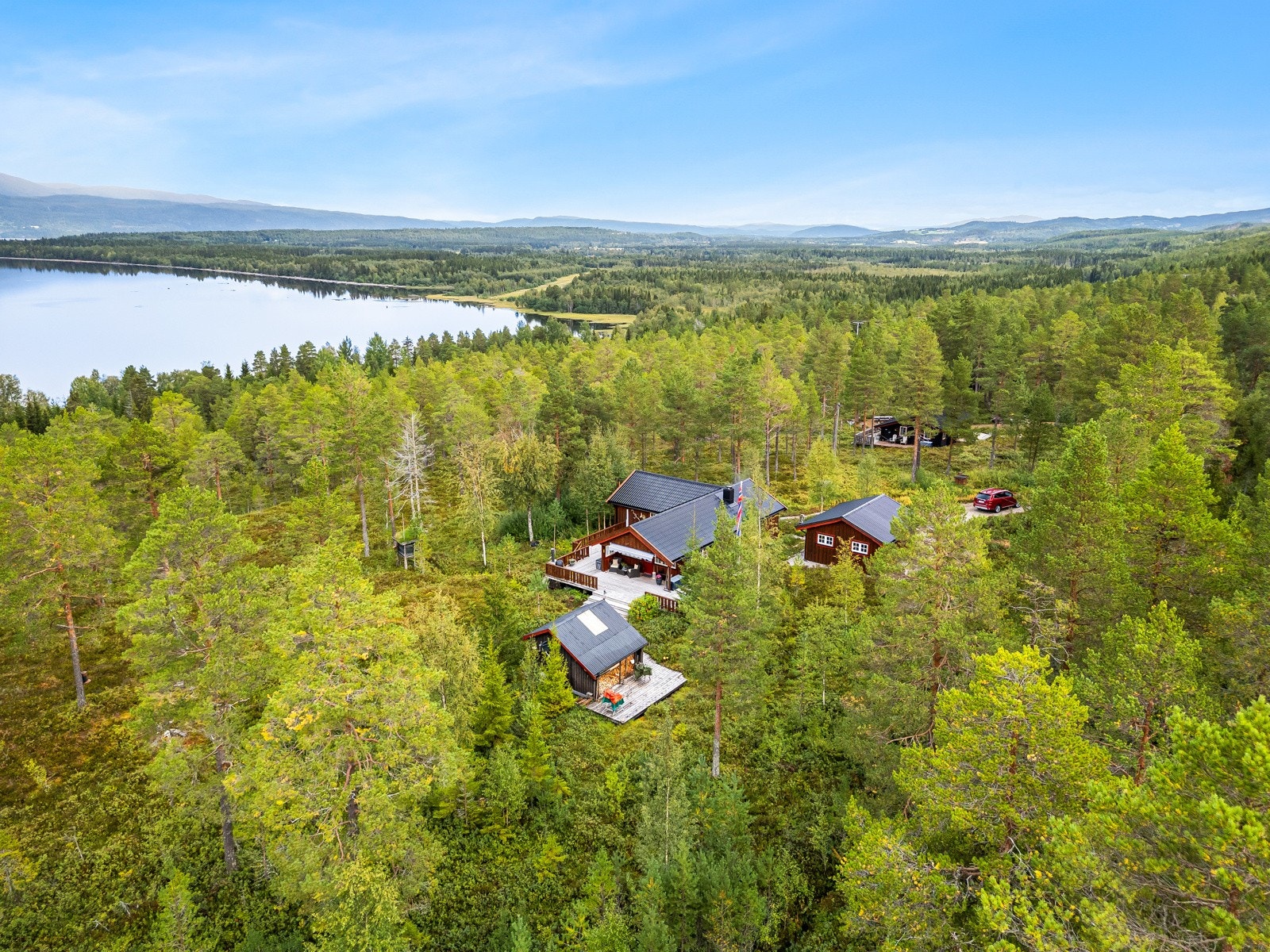 Dronefoto Galleribilde