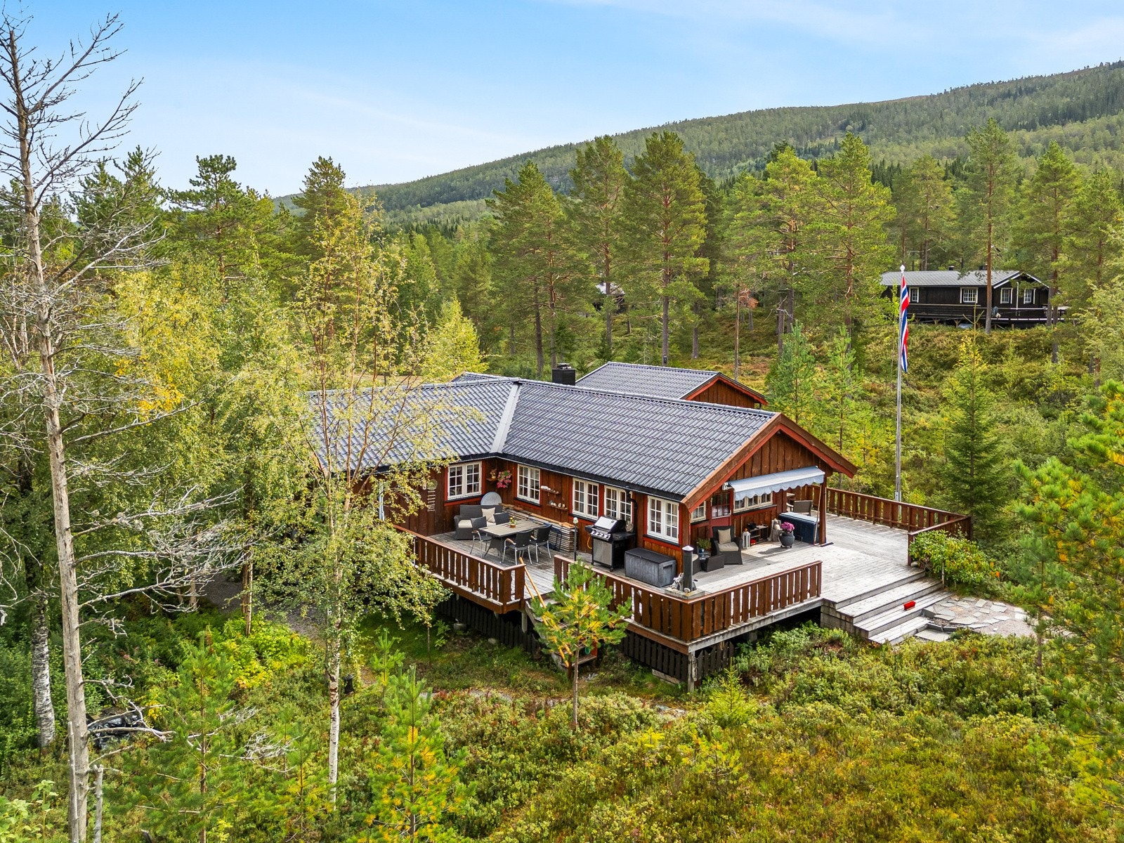 Dronefoto Galleribilde