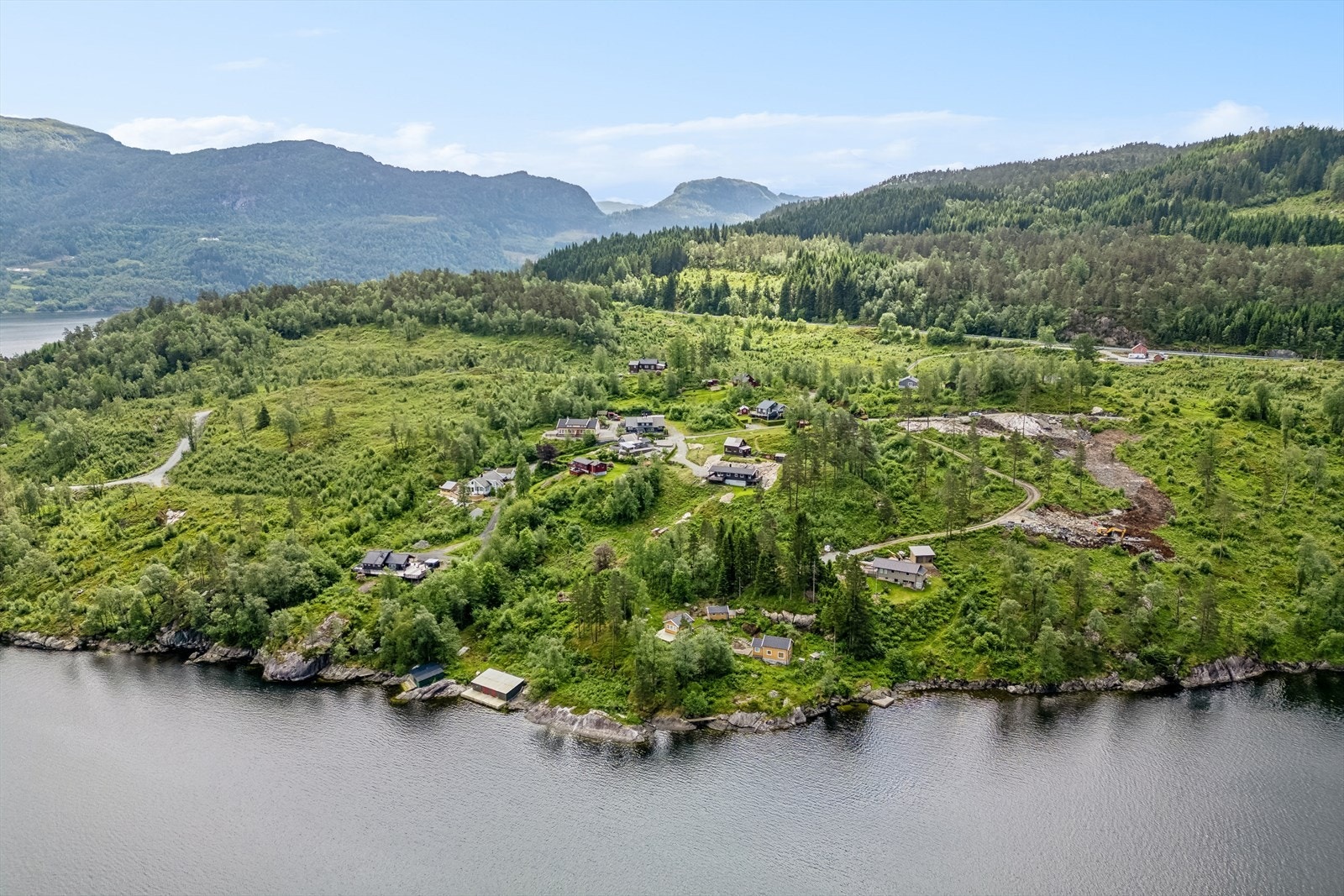 Her kan du skape din drømmehytte. Galleribilde