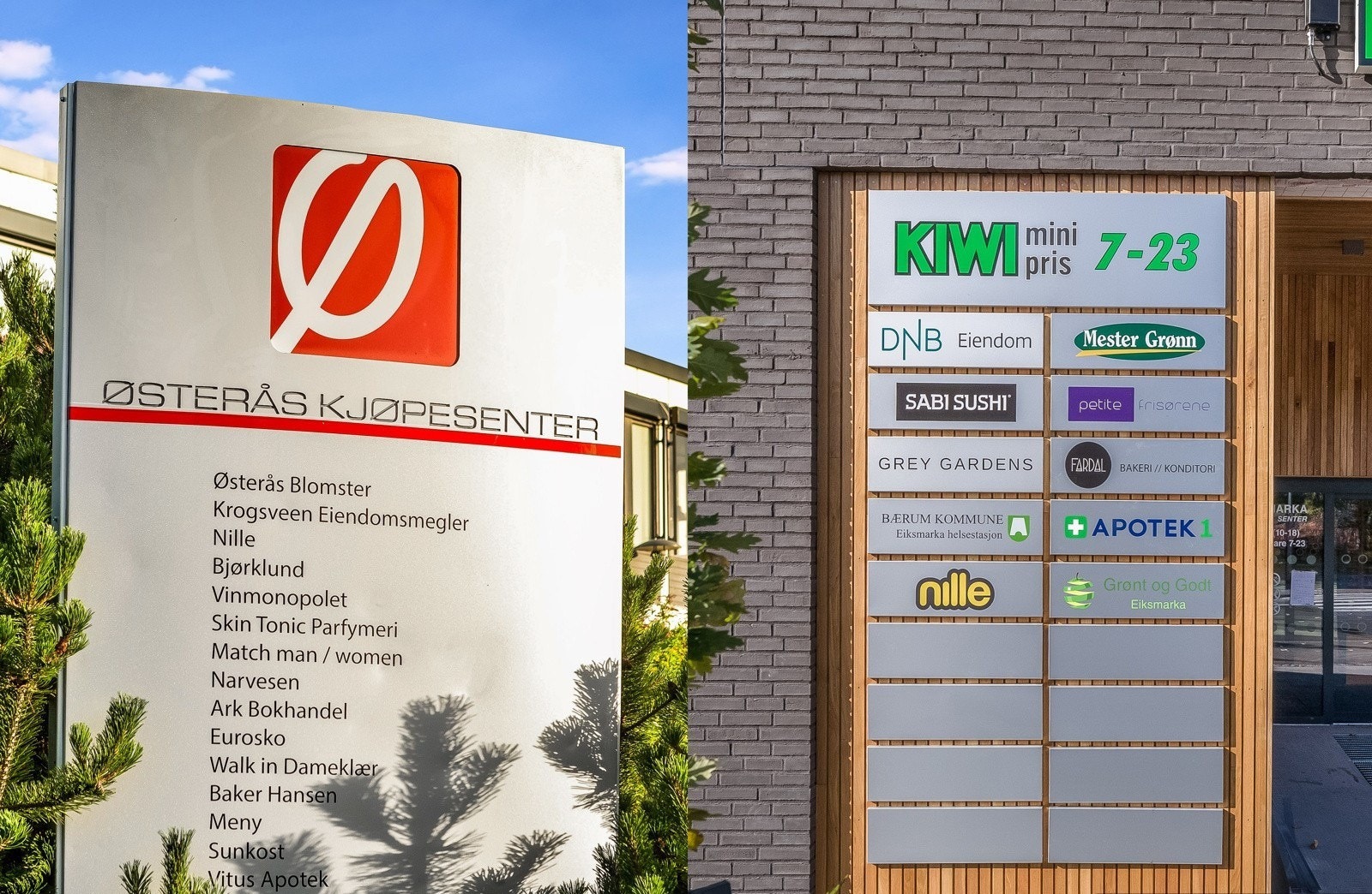 Østerås og Eiksmarka senter Galleribilde