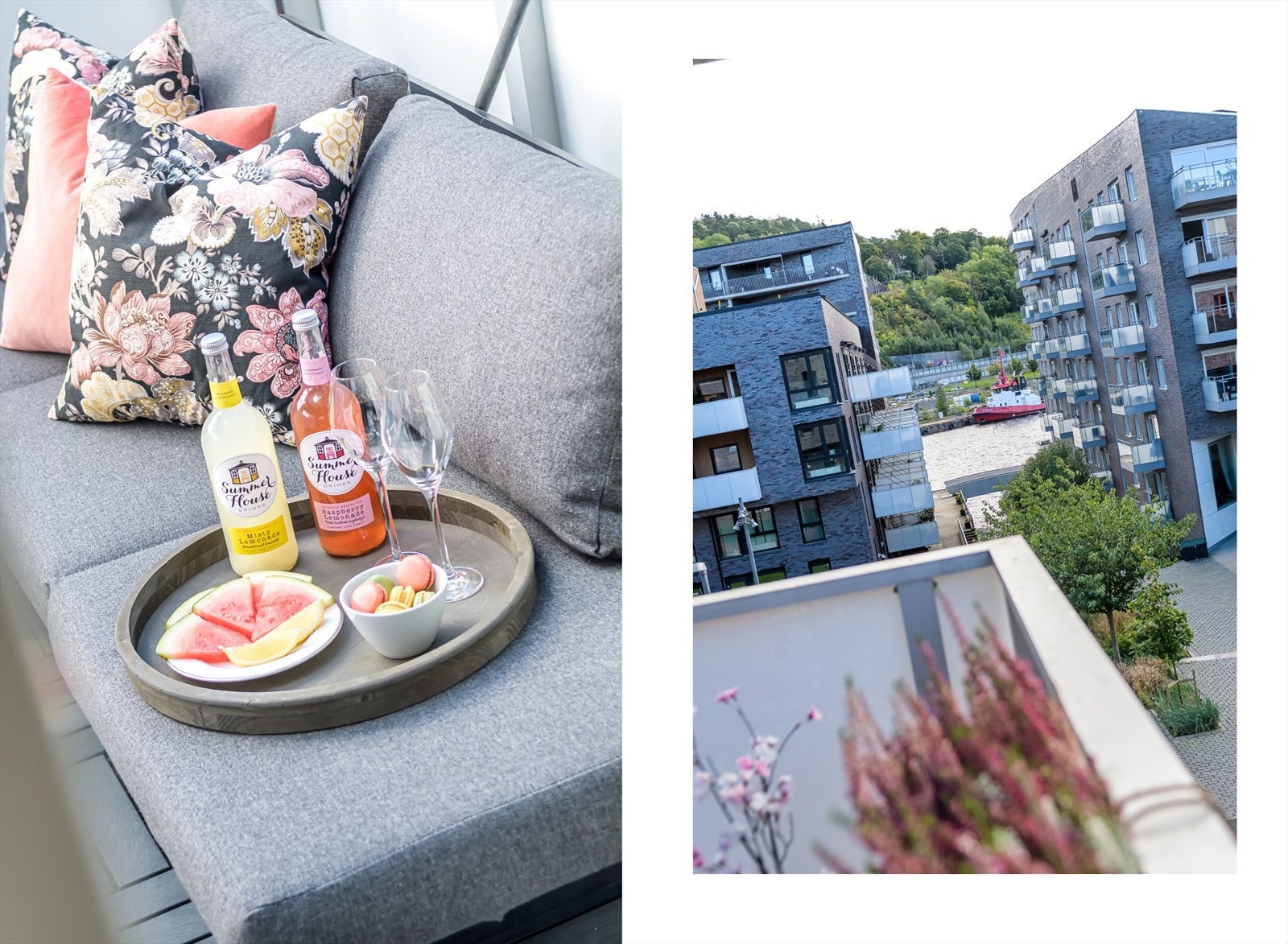 Det er kort vei for å kjøle seg ned en varm sommerdag, noe enhver beboer på Sørenga kan sette pris på. Galleribilde