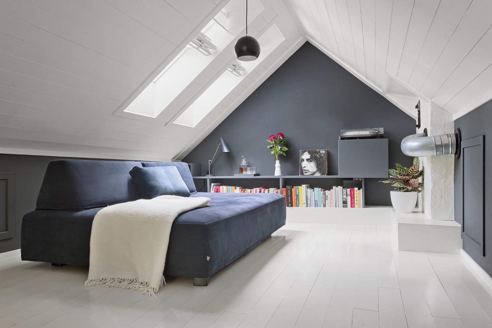 Gode lysforhold fra takvinduer Galleribilde