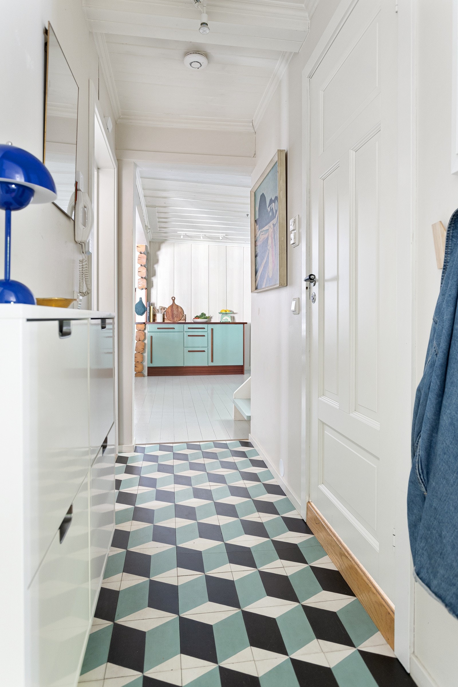 Lys og innbydende entré Galleribilde