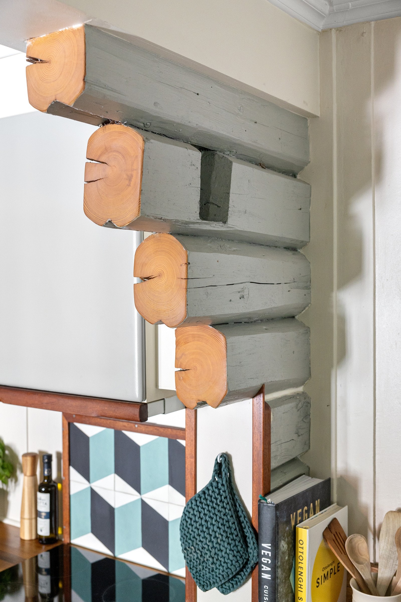 Originale bjelker er godt ivaretatt Galleribilde