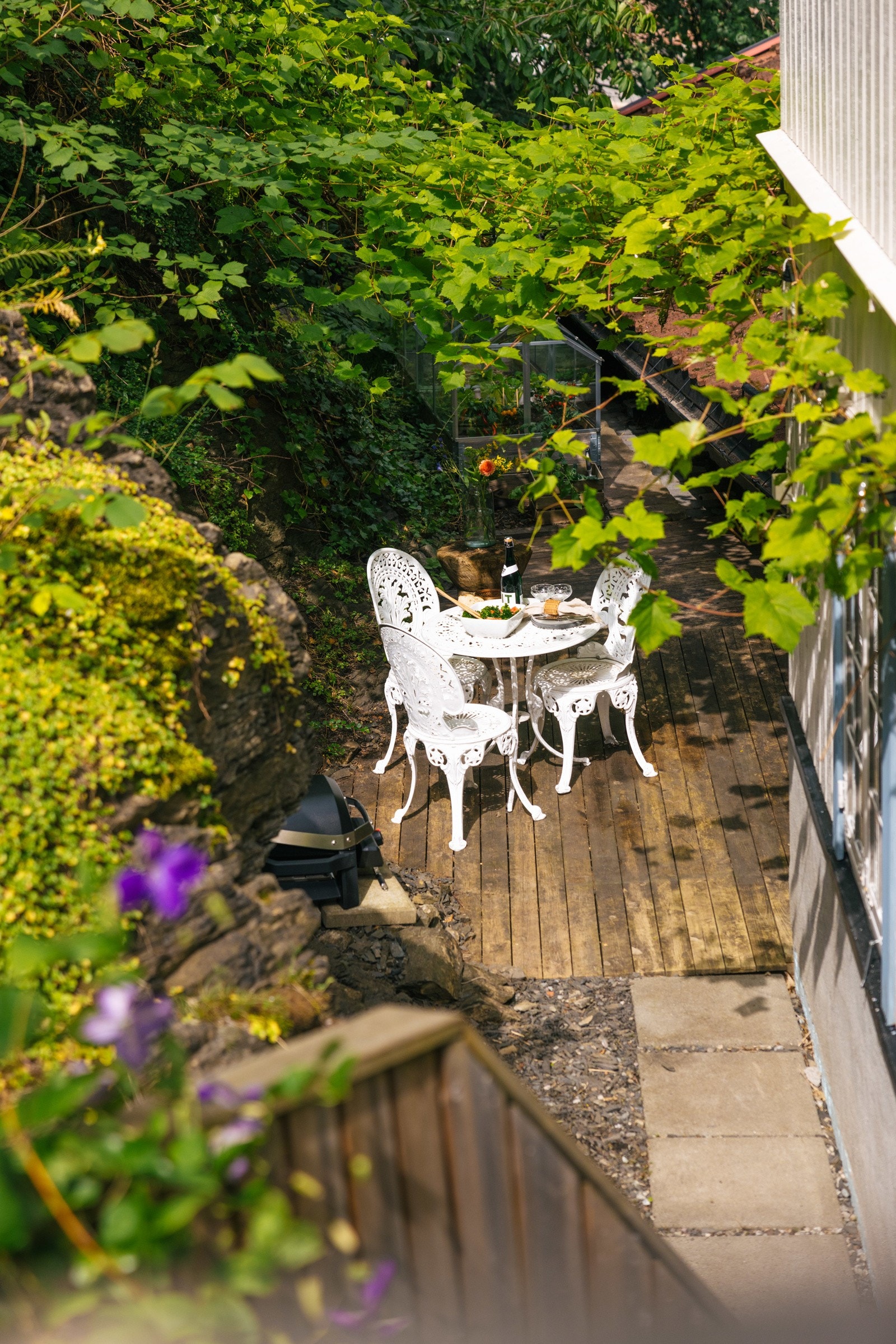 Plass til ønsket utemøblement Galleribilde