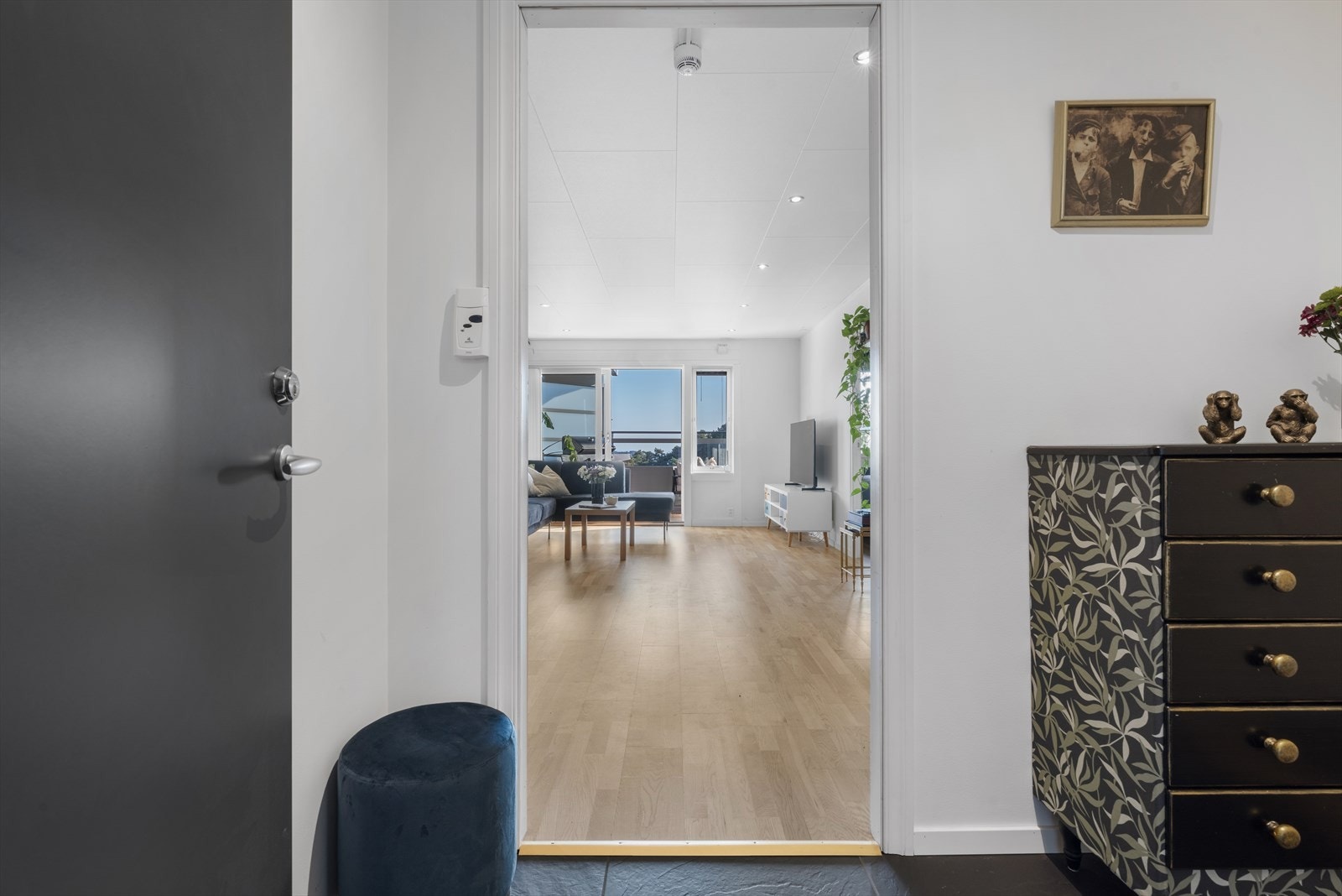 - Entréen måler 3,3 m² - Galleribilde