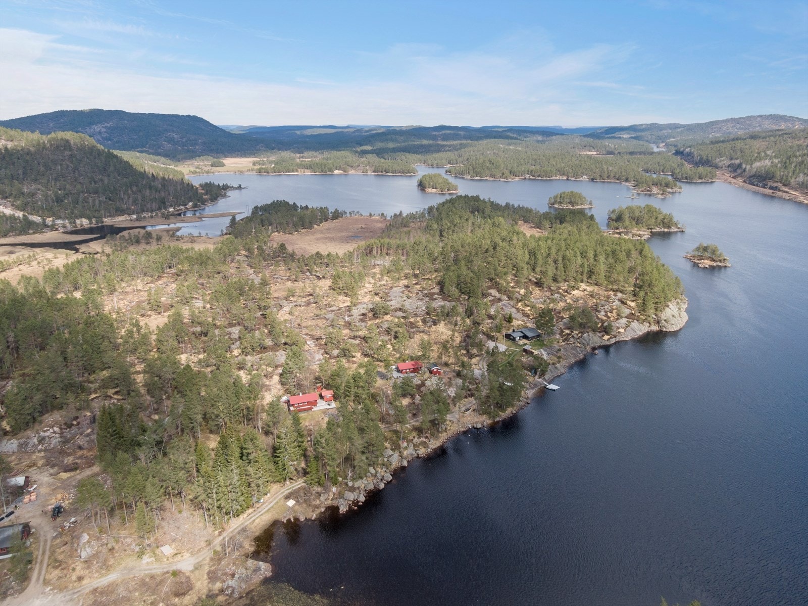 Området har mye flott natur Galleribilde