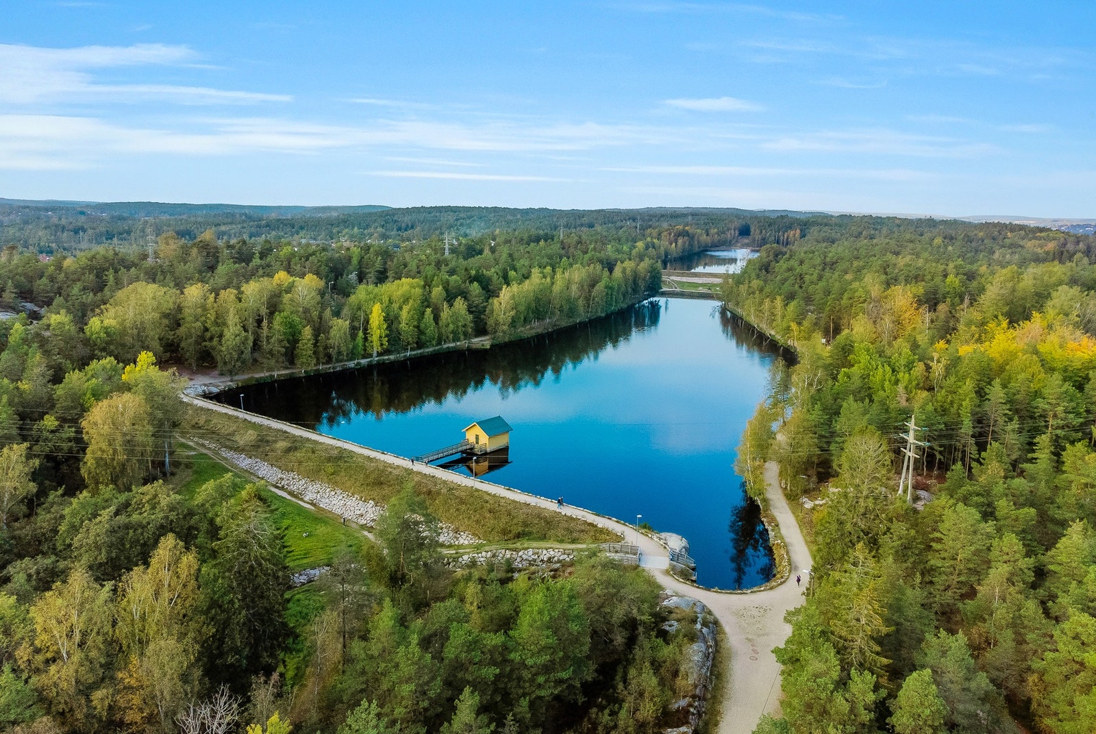Flotte turområder i nærheten, her Fredrikstadmarka. Galleribilde
