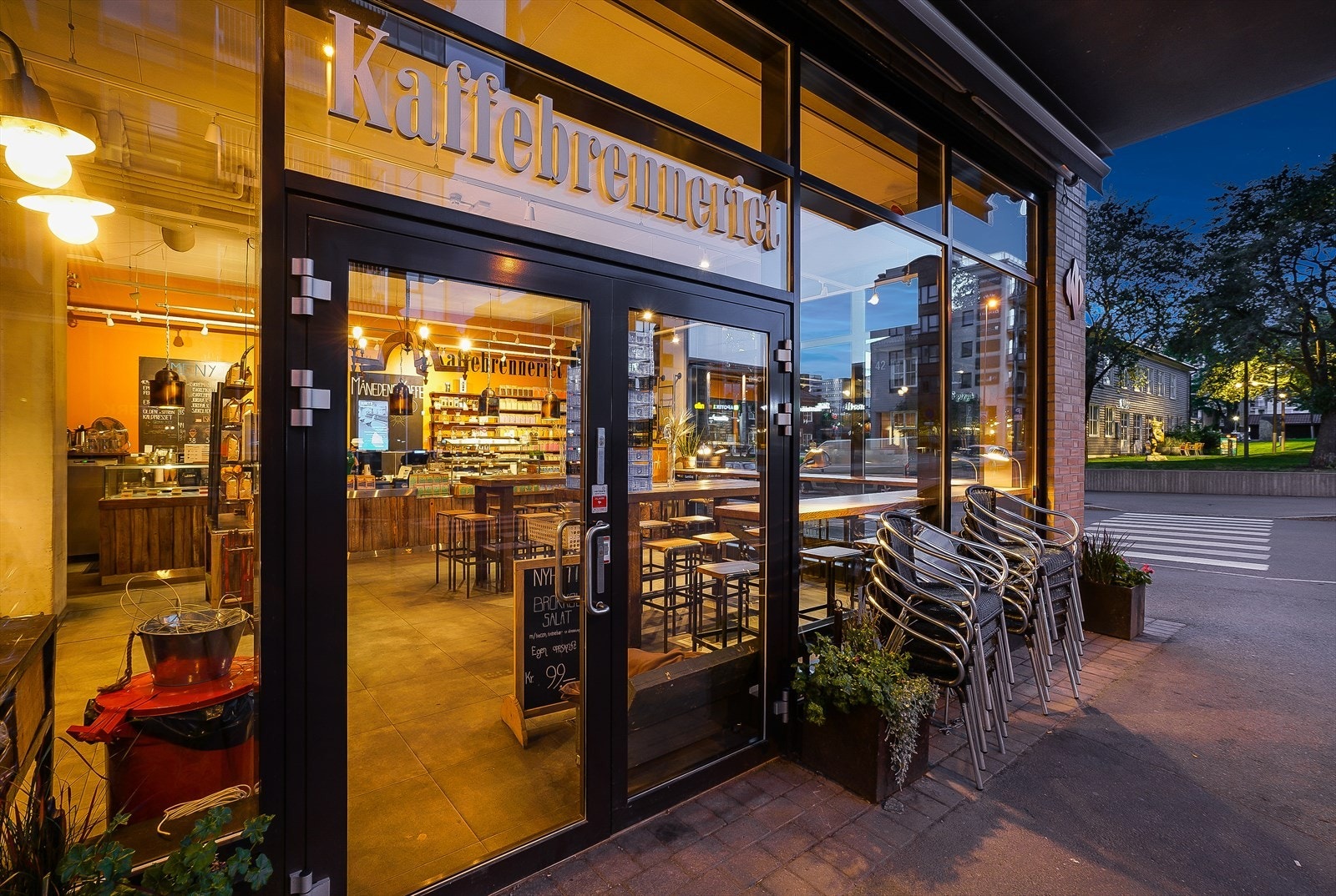 Kaffebrenneriet på Løren. Galleribilde