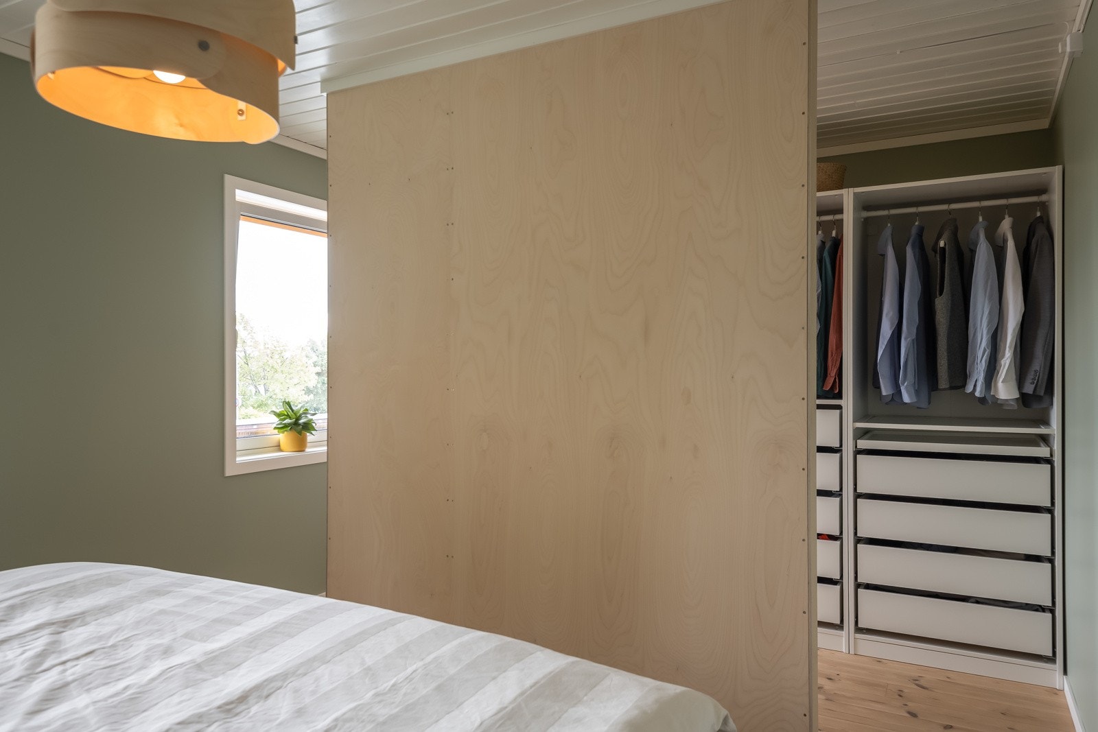 Hovedsoverommet ble pusset opp i 2024. Galleribilde