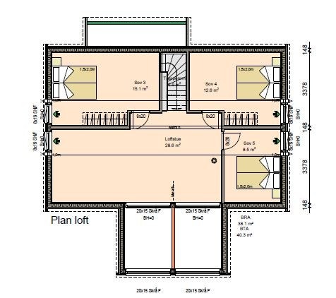 Bilde plantegning 2 etasje Galleribilde