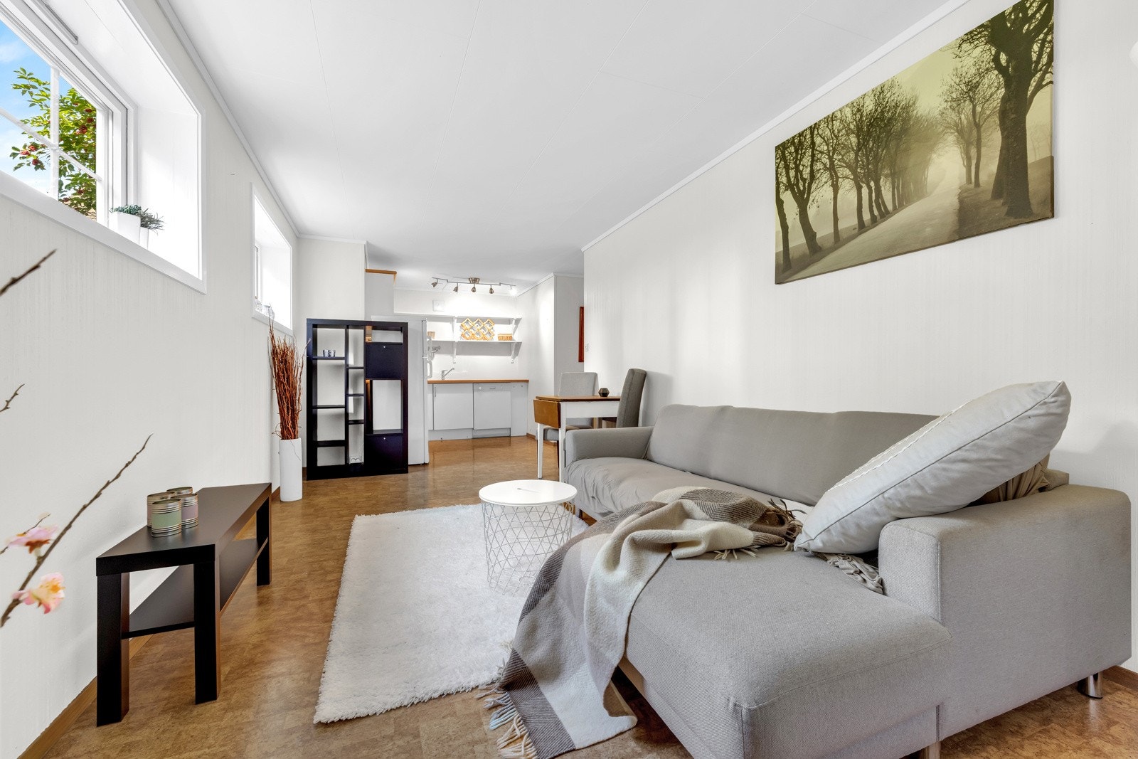 Rommet er av en god størrelse. Galleribilde