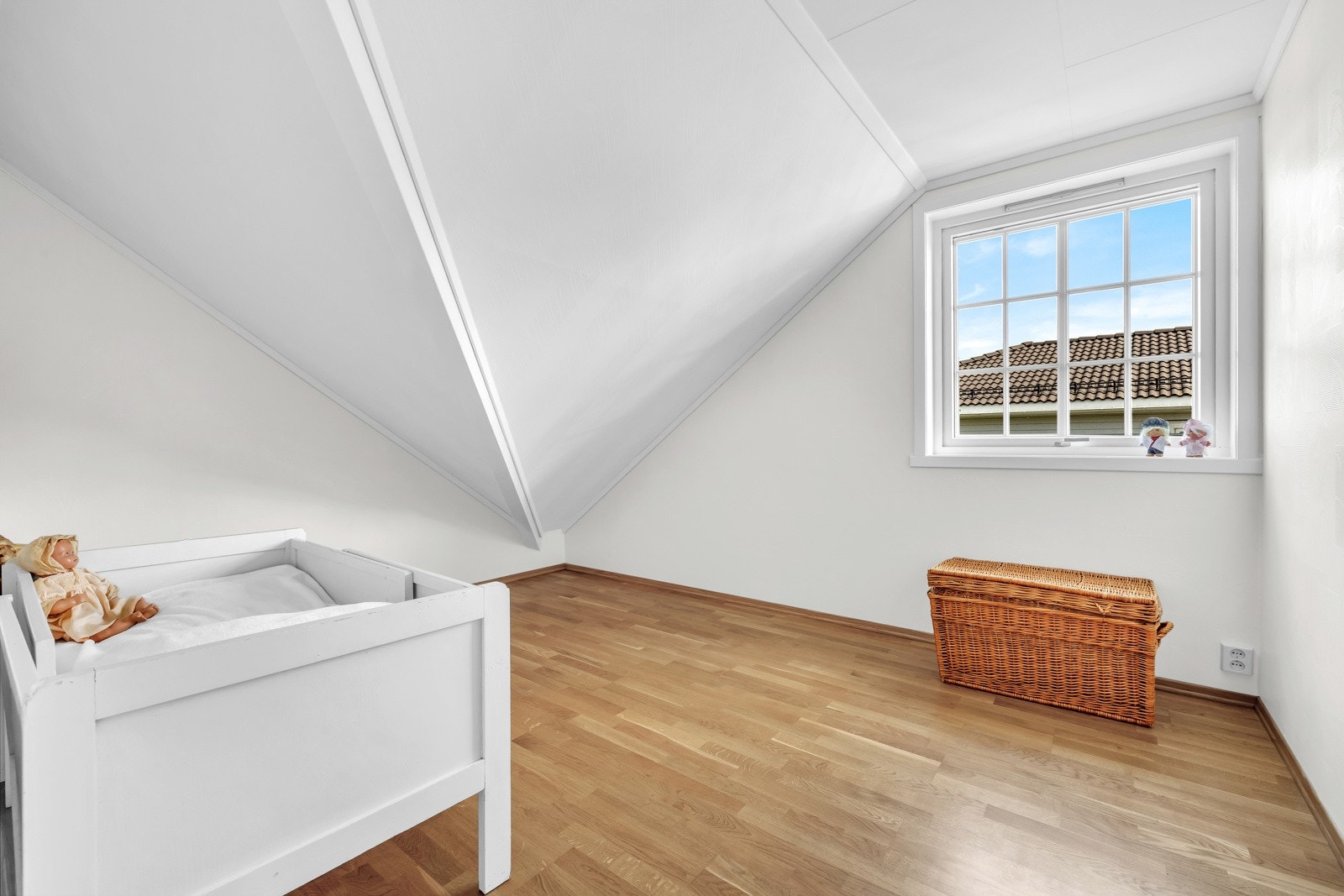 God størrelse på soverommene i andre etasje. Galleribilde