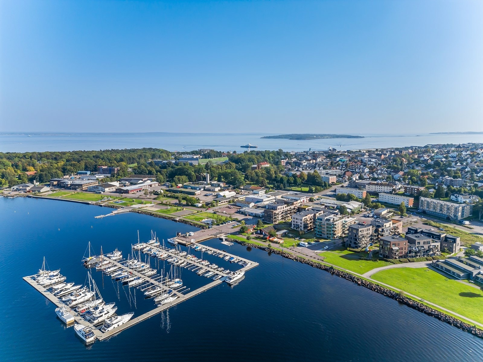 Horten Indre havn - En ny bydel er etablert. Galleribilde