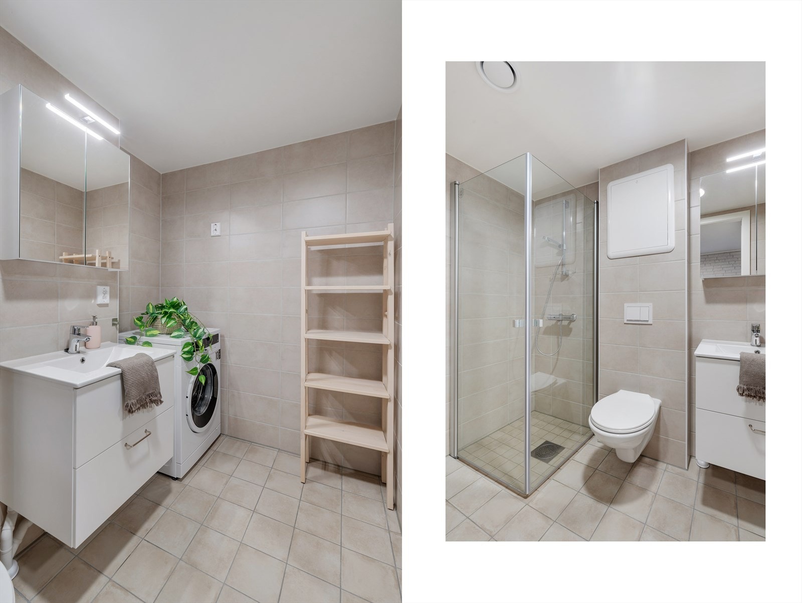 - Badet måler 4,6 m² - Galleribilde