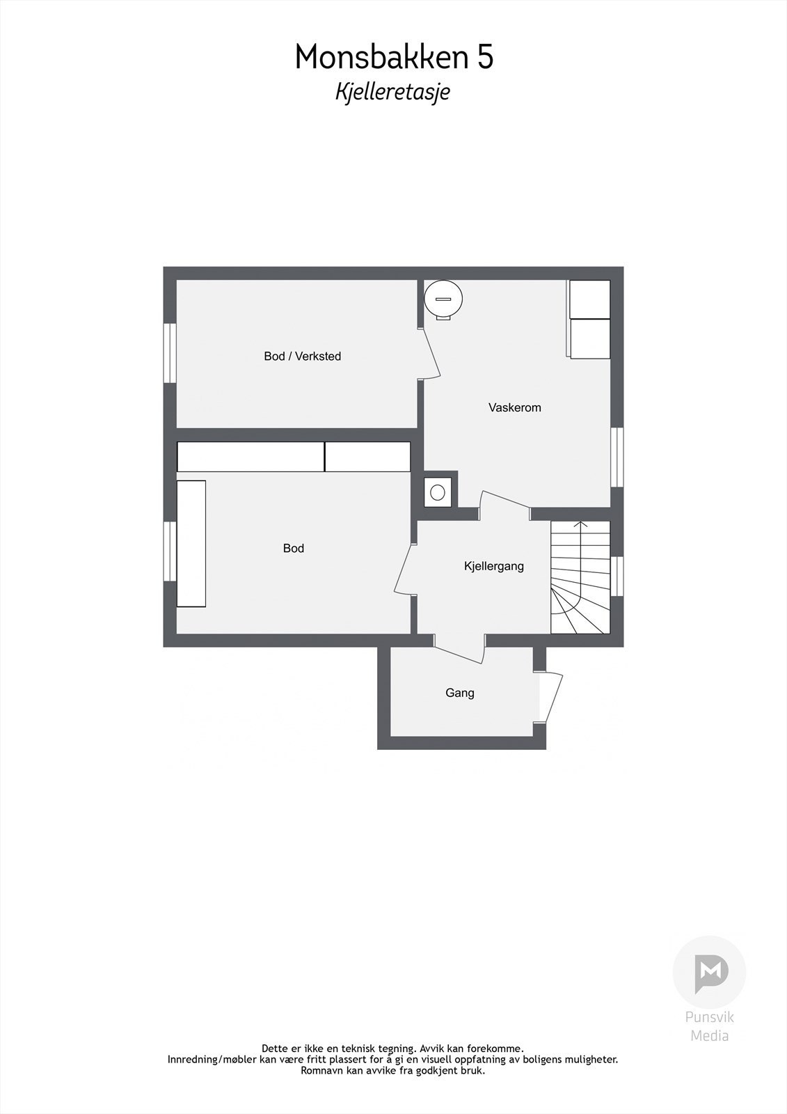 Plantegning - Kjeller. Galleribilde