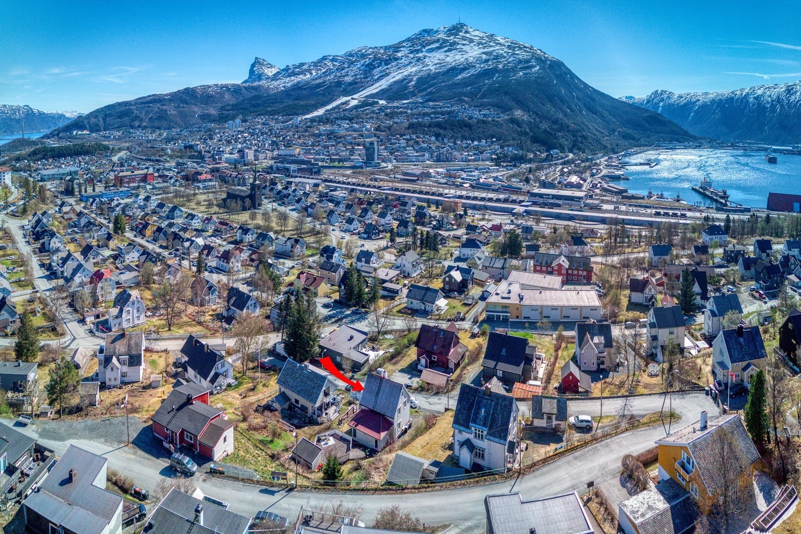 Rolig og barnevennlig boligområde. Galleribilde