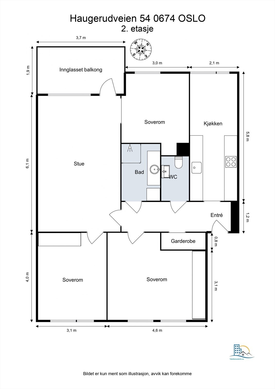 Plantegning til orientering! Galleribilde