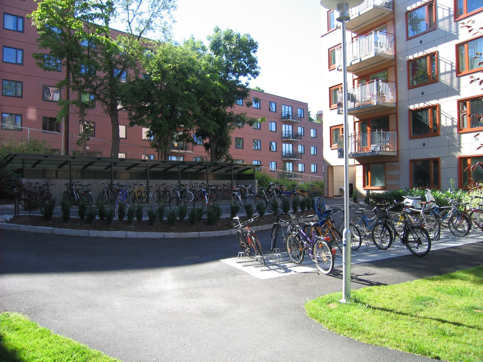 Bakgård Galleribilde