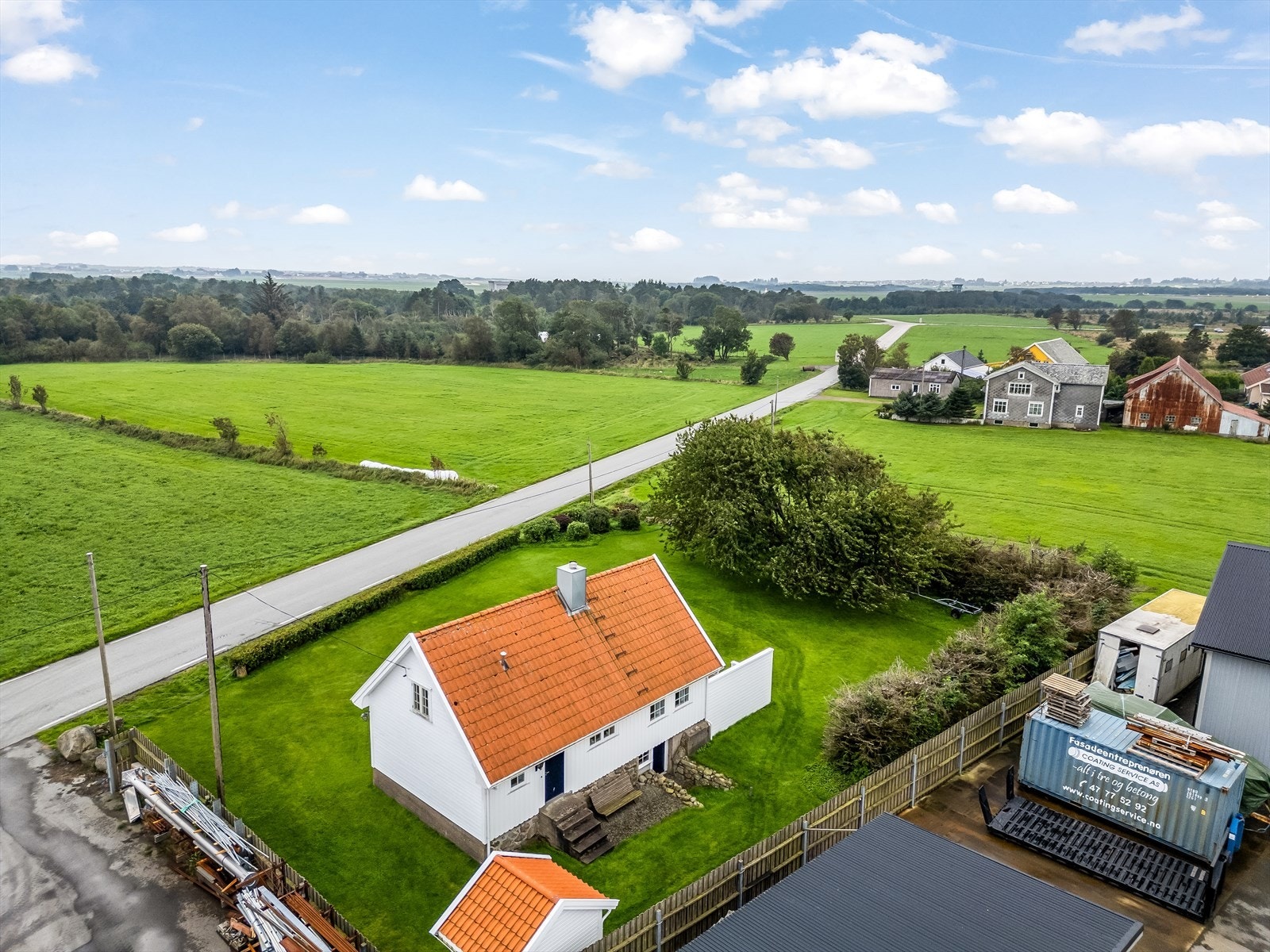 Dronefoto Galleribilde