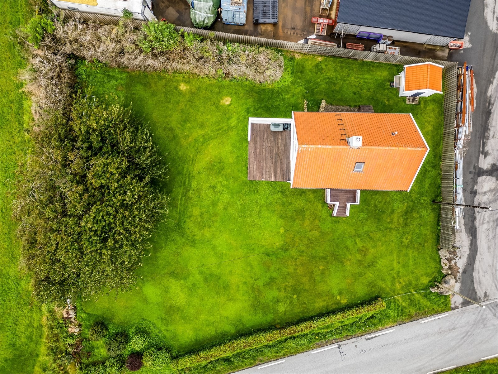 Dronefoto Galleribilde