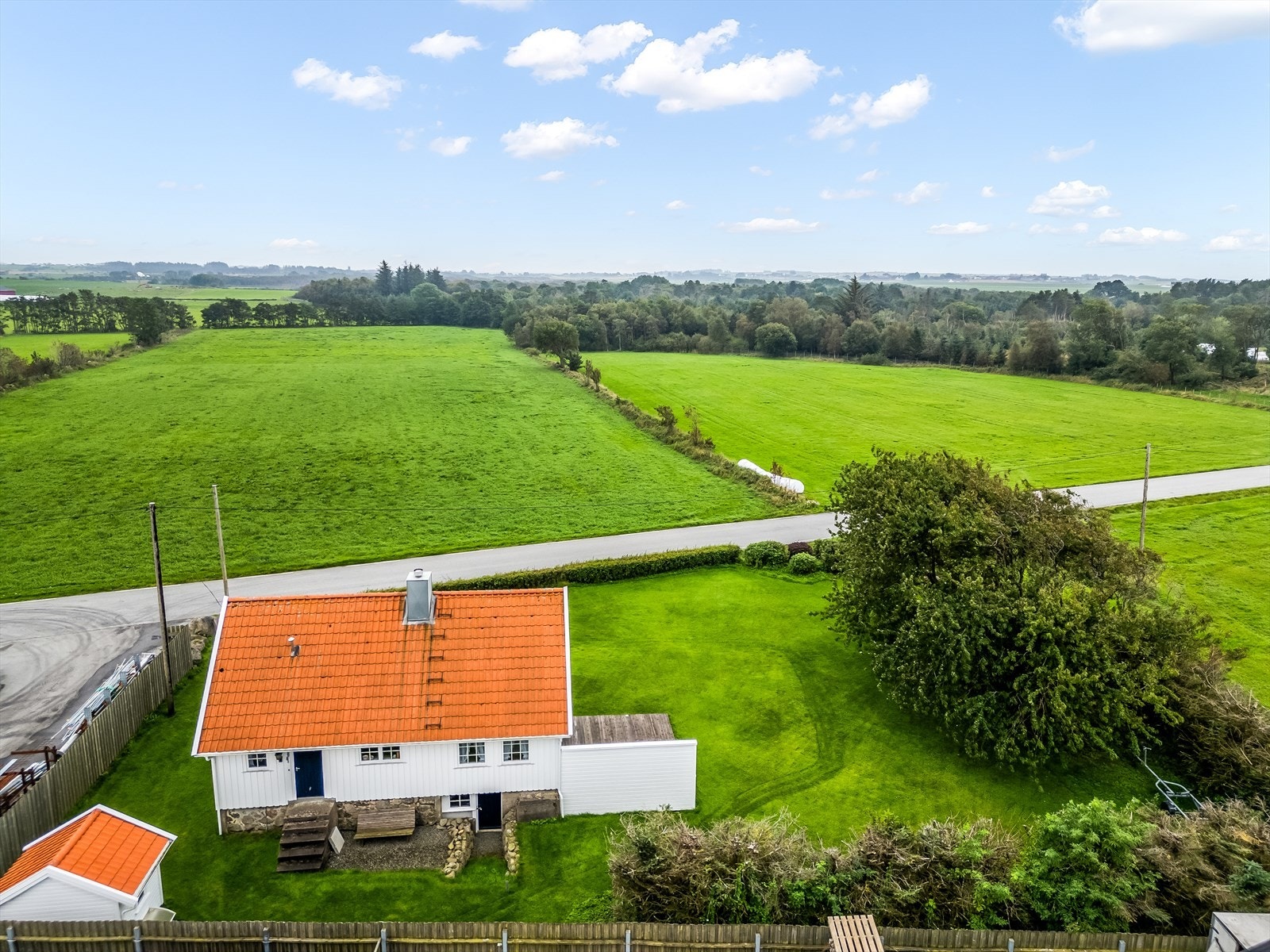 Dyrkede jorder mot sør Galleribilde