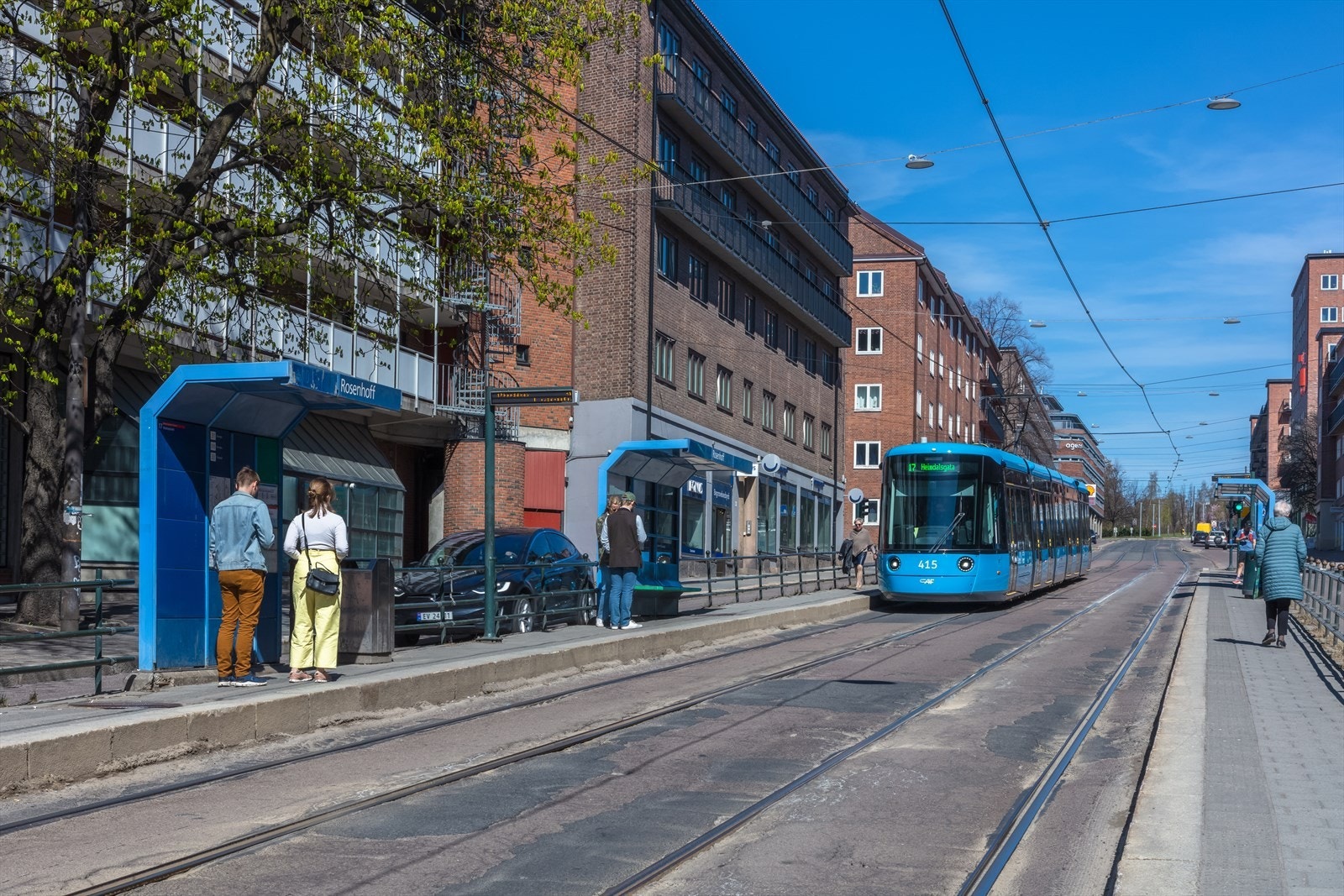 I umiddelbar nærhet finner du gode kollektivtransportforbindelser som gjør det enkelt å komme seg rundt i Oslo sentrum Galleribilde