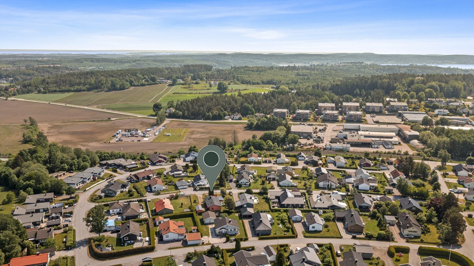 Dronefoto Galleribilde