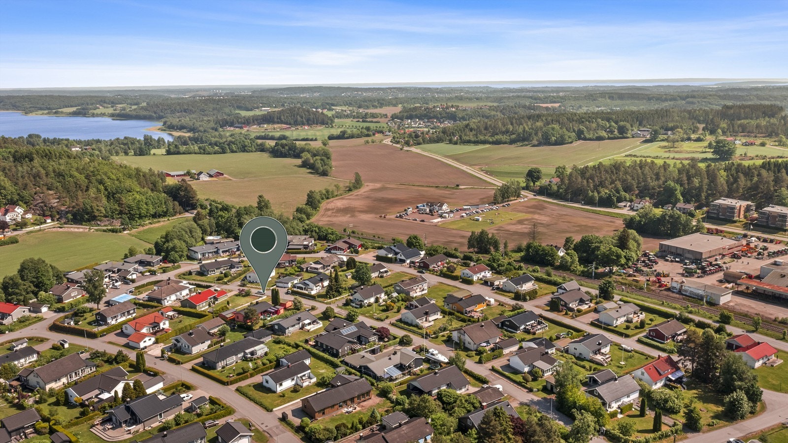 Område er barnevennlig og populært Galleribilde