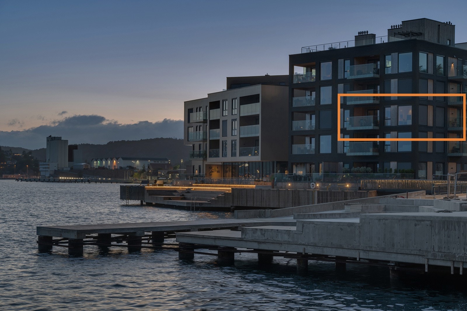 Kveldsstemning Galleribilde