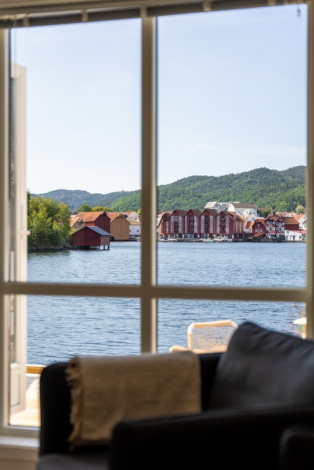 Avslappende utsikt fra stuevinduet! Galleribilde