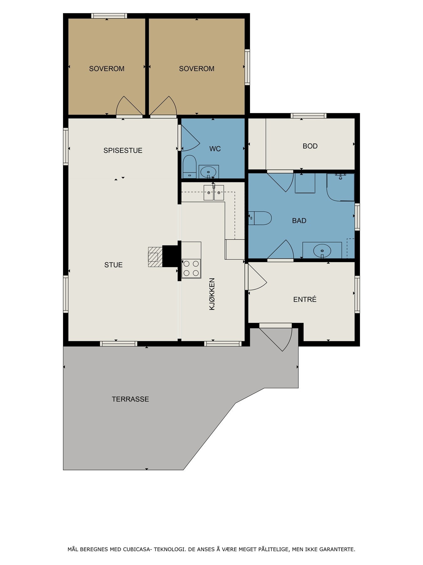 Planskisse. Galleribilde