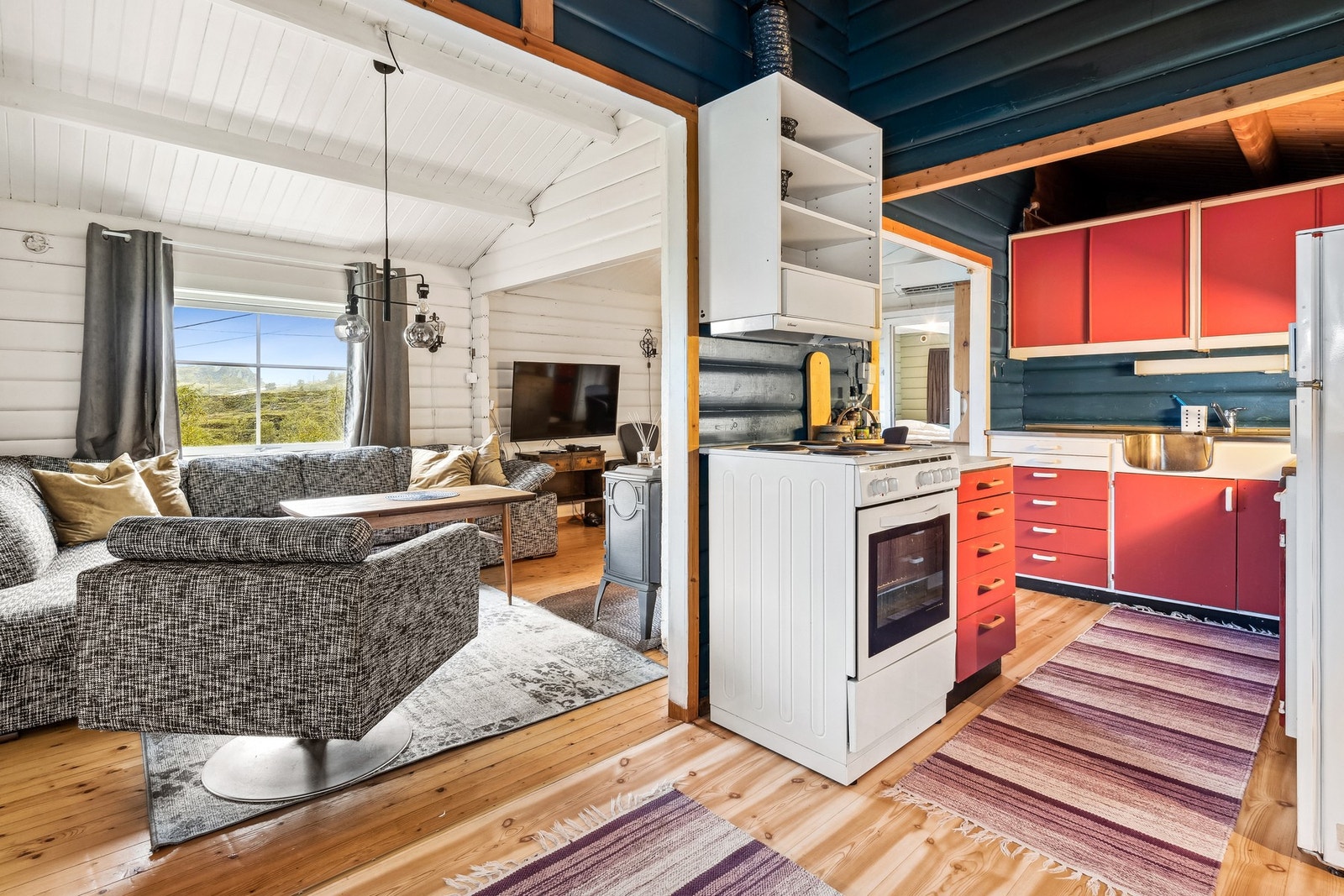 Praktisk kjøkkenkrok. Galleribilde