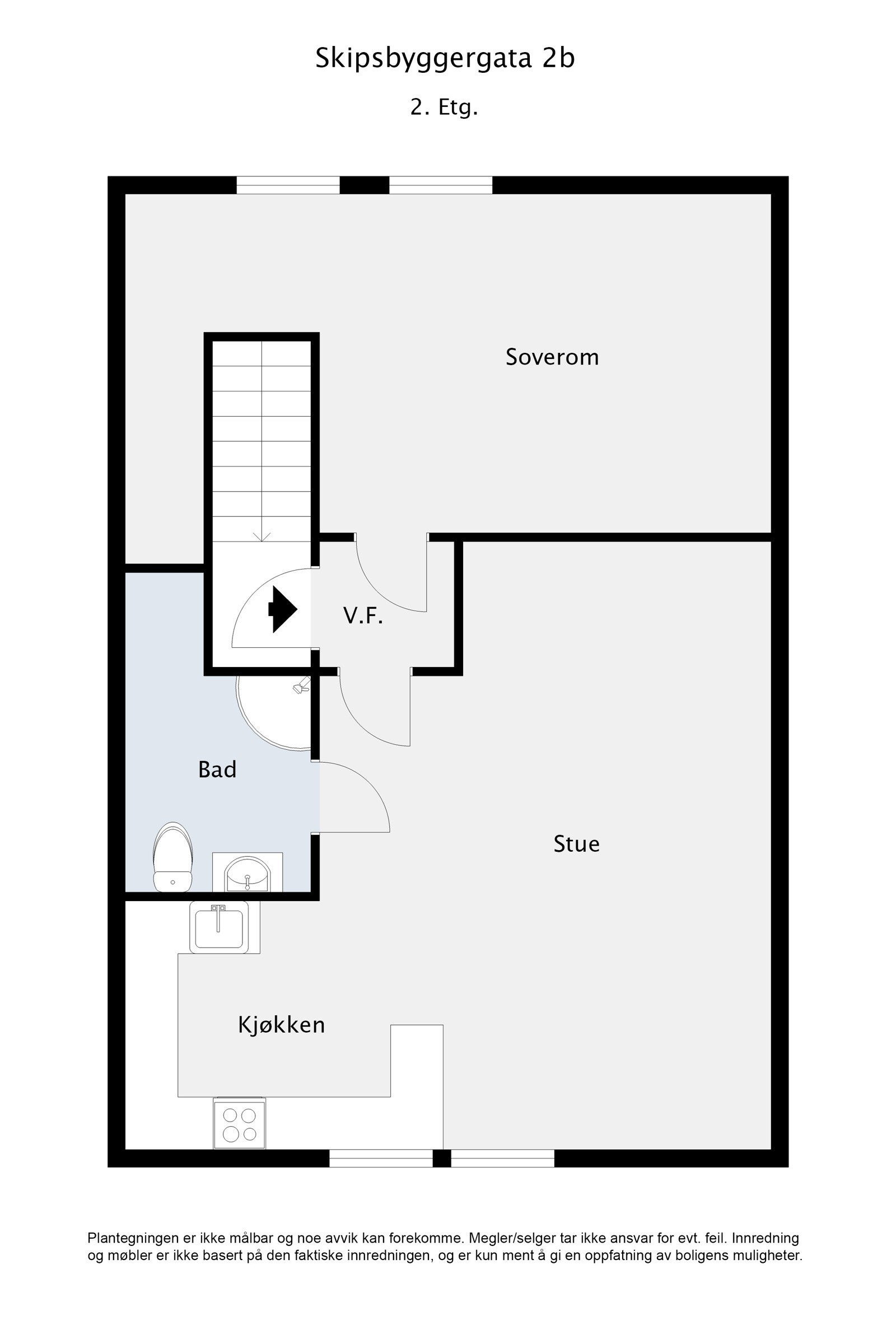 Plantegning 3.etasje. Galleribilde