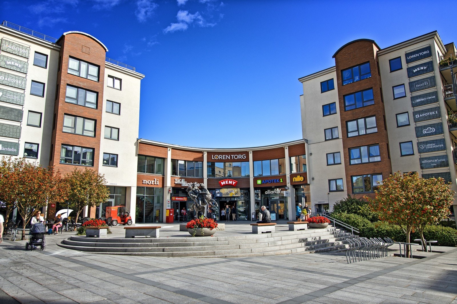 Løen torg Galleribilde